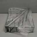 mustry Coffee Syrup Rack for Coffee Bar Accessories, Coffee Syrup Holder Fits with Torani and Monin Syrup, Coffee Bar Organizer Holds 4 Bottles, 2 Pack