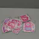 Spakon 8 Packs Y2k Party Decorations Pink Paper Banner Early 2000s Hanging Decor I Love 00's Paper Cutout Retro 2000s Garland for Birthday Female Bachelorette Party Supplies Decoration