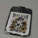 Vintage Western Halloween Pot Holders with Pockets, Rustic Sunflower Cowboy Ghost Halloween Oven Pot Holders Heat Resistant Oven Mitts Hot Pads for Kitchen Baking Cooking