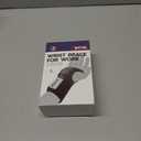 MUELLER Sports Medicine Adjust-to-Fit Thumb Stabilizer, Spica Splint, Thumb Pain Relief Brace for Men and Women, Ideal for De Quervain's Tenosynovitis, Arthritis, Sprains, Fits Right or Left (Black, S)