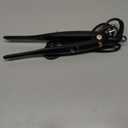 ORYNNE 3/10'' Small Flat Irons for Short Hair Pixie Cut, 5s Ultra Fast Heat Up Tiny Pencil Flat Iron, Ionic Mini Edge Flat Iron, Skinny Thin Straightener Champagne Gold