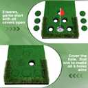 Golf Putting Game Set Indoor Outdoor Putting Green with Putter 118x20in