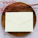 4x6 Envelopes for Invitations 50 Pack Beige Invitations Envelopes 4x6 Size for Wedding,Greeting Cards,Blank Cards,Card Stock (A4(4.75x6.5in))