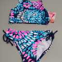 Kanu Surf Girls Daisy UPF 50 Beach Sport Halter Tankini 2-Piece Swimsuit 12