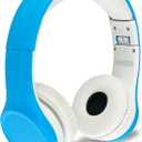 Nenos Children Headphones Kids Headset Children's Headphones Over Ear Headphones Kids Headphones Computer Volume Limited Headphones Foldable (Blue)