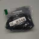 Askdeer Men's T-Shirts Cotton Mock Turtleneck Long Sleeve Shirts Lightweight Thermal Pullover Sweaters (Medium, A01 Black)