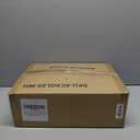 8 Tier Extended Width Hanging Closet Organizer, Sweater Storage for Closet Organizer System, Stackable Wire Basket Bins for Clothes Purse Shoes, Hanging Shelves with 4 Hooks & 4 Dividers Adjustable