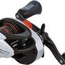 Abu Garcia Revo X BFS Low Profile Reel, Reliable Freshwater Fishing Reel, Lightweight C6 Carbon Sideplates and BFS Tuned MagTrax Braking System, Carbon Matrix Drag System