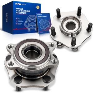 KAX 2 x 513357 Front Wheel Bearing and Hub Assembly with 5 Lugs, Fit for Nissan Rogue 2014-2023, Rogue Sport 2017-2022