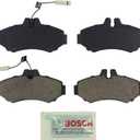 BOSCH BE928 Blue Semi-Metallic Disc Brake Pad Set - Compatible with Select Dodge Sprinter 2500, Sprinter 3500; Freightliner Sprinter 2500, Sprinter 3500; Mercedes-Benz G500, G55 AMG, G550 + More; REAR