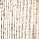 FlavorThings 52 Strands 36" x 79" Wood and Bamboo Beaded Curtain for Doorway Room Divider,Bamboo and Wooden Doorway Beads-Boho Bohemian Curtain(Beige)