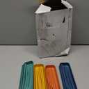 DISSKNIC Reusable Travel Utensils with Case, 4 Sets Wheat Straw Portable Cutlery Set Chopsticks Knives Fork and Spoon for Lunch Box Accessories, Camping Flatware Sets for Daily Use or Outdoor