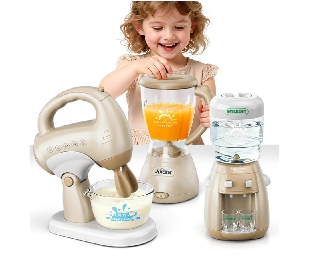 Kids Kitchen Playset for Toddlers, Play Kitchen Toys with Lights & Sounds, Pretend Play Kitchen Set for Toddlers Kids Girls 3-4 4-8, Toddler Toy Gifts for Ages 3 4 5 6 7 8 Years Old Birthday Christmas