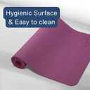 Premium Clever Yoga Mat - Extra Long Yoga Mat Suitable For All Yoga Types - Workout Mat For Home Or On The Go - Includes Our Perfect Fit Mat Bag