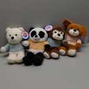 Rhode Island Novelty 14" Floppy Jungle Plush Assortment, 1 Piece per Order