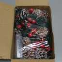 39.4FT Pre-lit Christmas Garland with Lights, 150 Colorful Artificial Lighted Tinsel Pine Garlands for Decoration Christmas Xmas Winter Garland for Mantle Door Stairs Party Indoor Outdoor Home Decor