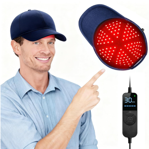 Laser Hair Growth Cap, Red Light Hat For Hair, Blue