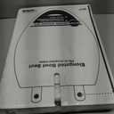 KOHLER K-4774-0 Brevia Elongated White Toilet Seat with Quick-Release Hinges And Quick-Attach Hardware For Easy Clean, White