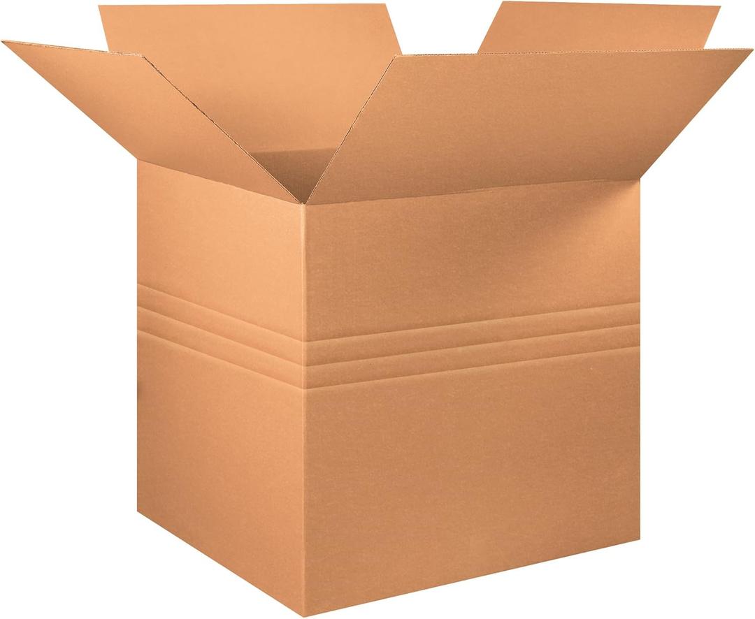 AVIDITI Shipping Boxes Large 36"L x 36"W x 36"H, 5-Pack | Corrugated Cardboard Box for Packing, Moving and Storage