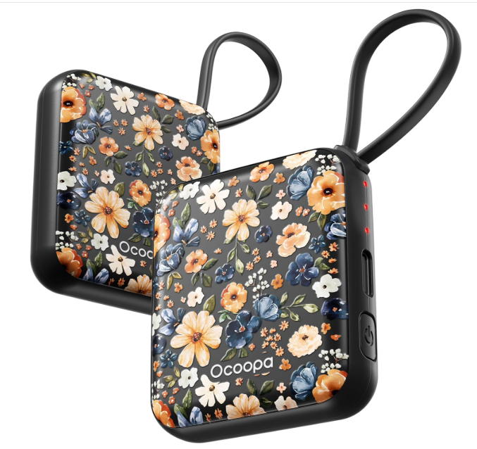 OCOOPA Hand Warmers Rechargeable, Smart Temp Control,100℉ -126℉, UL Safe, 7H*2 Long Battery, Small Palm-Sized Slim Fits Gloves, Purse, Camping, Travel, Cold Hands Gifts Women,UT5 Nano