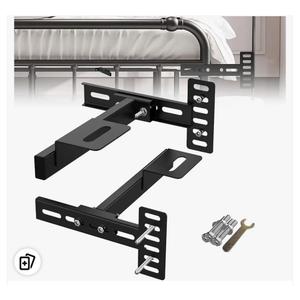 Headboard Kit for Adjustable Bed,Adjustable Bed Headboard and Footboard Brackets,Universal Headboard Brackets,Black Headboard Brackets for Twin/King/Queen/Full Size Bed Frame, YSM170