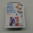 Cirkul 22oz. BPA-Free Plastic Water Bottle Starter Kit with Blue Lid, 3 Flavor Cartridges (1 LifeSip Fruit Punch, 1 FitSip Mixed Berry, 1 GoSip Black Cherry) Zero Calories and No Sugar