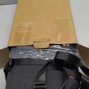 BurgeonNest Center Console Small Dog Car Seat - Portable Pet Cat Puppy Booster Armrest Carseat Up to 11lbs, Anti-Collapse Comfort Car Travel with Washable Fluffy Cushion and Pillow, Grey