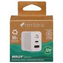 Nimble Wall Charger, 32 W, Duo, White