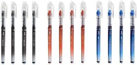 Morning Glory Mach Slim Ball Pen 0.28 mm Fine Point Tip (12 pcs) (Assorted)