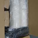 Ginkgo 100 Pack 12 oz Disposable Thickened Paper Coffee Cups with Lids and Sleeves, To Go Hot Coffee Cups, Hot Chocolate, Cocoa and Coffee Bar Supplies