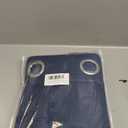 COSVIYA Curtains & Drapes Ombre Navy Blue Curtains 84 inch Long 2 Panels Set, Grommet Room Darkening Light Blocking Insulated Thermal Gradient Window Panels for Bedroom/Living Room,52x84 inches (Navy Blue to Grayish White)