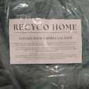 RECYCO Luxury Velvet Quilt Set King Size, Lightweight Velvet Comforter Set, Oversized Bedspread Coverlet Quilted Bedding Set, with 2 Matching Pillow Shams, for All Season, Aqua Green