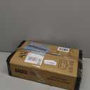 AX WABER Mobile TV Floor Stand for 13-50 inch LCD LED Flat/Curved Panel Screen TVs up to 77 lbs, Height Adjustable TV Stand Mount with Tilt VESA 200x200, Portable TV Stand with Shelf AX2007TBM