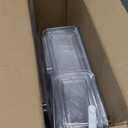 KEMETHY 11 Pack Refrigerator Organizers and Storage, Stackable Fridge Organizer Bins, BPA-Free Clear Plastic Fruit Storage Containers for Fridge, Kitchen, Fruits, Drinks, Produce, Vegetable