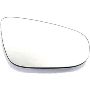 Door Wing Mirror Glass 5K0857521 5K0857522 for VW for Golf 6 MK6 2009-2013 Car Side Mirror Glass Rearview Mirror Lens 1PCS Replacement Wing Mirror Glass (Right)