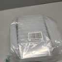 ECR4Kids Letter Size Tray with Lid, Storage Bin, Clear, 10-Piece