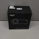 TMY Projector with WiFi and Bluetooth80" screen includedNative 1080P Outdoor Projector, 4K Supported Portable Projector, Compatible with iOS/Android/PC/TV Stick/HDMI/USB, Indoor Outdoor Use