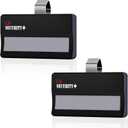 2 for 971LM 972LM 950CB LiftMaster/Chamberlain Garage Door Opener Remote (1997-2005 RED or Orange Learn Button Security+ 390MHZ) 