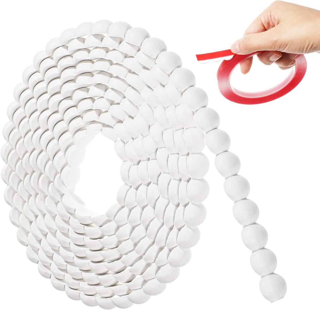 Dimeho Peel and Stick Molding Trim for Wall, Flexible Molding Trim 30 Ft Decorative DIY Wall Trims Self-Adhesive Paneling Strip Home Wallpaper Border for Bathroom Window Mirror Frame Cabinet TV Edge