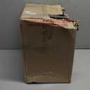 Storex Extra-Large Book Bin, Interlocking Plastic Organizer for Home, Office and Classroom, Black, (71130U06C) (Pack of 6)