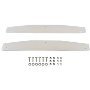 BLVD-LPF OBEY YOUR LUXURY Universal Stainless Steel Mud Flap Weights Semi Truck 24" X 4" Chrome 3 Stud Fit for 24" Wide Mud Flaps - Pair BLVD-LPF OBEY YOUR LUXURY Universal Stainless Steel Mud Flap Weights Semi Truck 24" X 4" Chrome 3 Stud Fit for 24" Wide Mud Flaps - Pair