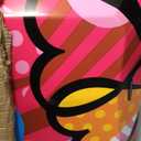 Rockland Vision Hardside Spinner Wheel Luggage, Pink, Multicolor, 3-Piece Set (20/24/28)