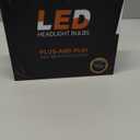 Compatible with Silverado 1500 2007-2022; Silverado 2500 3500 2008-2022 Light Bulbs High and Low Beams, 4 pcs