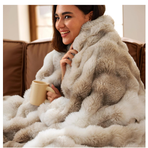 Bedsure GentleSoft Fluffy Fuzzy Tie-dye Taupe Throw Blanket for Bed, Soft Cozy Fleece Faux Fur Blanket for Couch, Taupe Room Decor Minky Velvet Sofa Cover, Women Gifts Thick Warm Plush Winter Bedding,