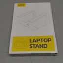 Nulaxy Fully Aluminum Detachable Laptop Stand, Ergonomic Ventilated Cooling Laptop Holder Computer Riser for Desk, Anti-Slip Design Notebook Stand Compatible with All 10-16" MacBook/Dell XPS/HP/Lenovo