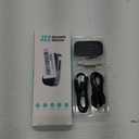COMSOON - Receptor Bluetooth 5.0 para auto, adaptador de auxiliar con cancelacin de ruido, receptor de msica para estreo, audfonos con cable, manos libres, batera de 16 h, color negro con plata