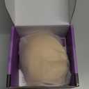 Invisible Strapless Sticky Bra Push up for Women, Ultra Adhesive Bra for Backless Dress, Cleavage Bra Lift Novelty Bras (A Cup, Light Beige)