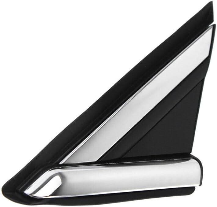 Front Mirror Corner Triangle Fender Cover Rearview Triangle Trim Panel for Ford Fusion 2013 2014 2015 2016 2017 2018 (Left (Driver) Side)