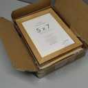 5x7 Wood Picture Frame, Solid Oak 5x7 Photo Frames with Mat to 4x6(Openning Size is 3.6x5.6), 7x5 Natural Oak Frame for Wall and Tabletop Display, Set of 3