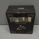 N9R 160pcs Gold Plastic Silverware - Gold Plastic Utensils Set - Tableware Flatware Kit 80 Forks, 40 Spoons, 40 Knives Disposable Cutlery Set for Party, Wedding, Birthday